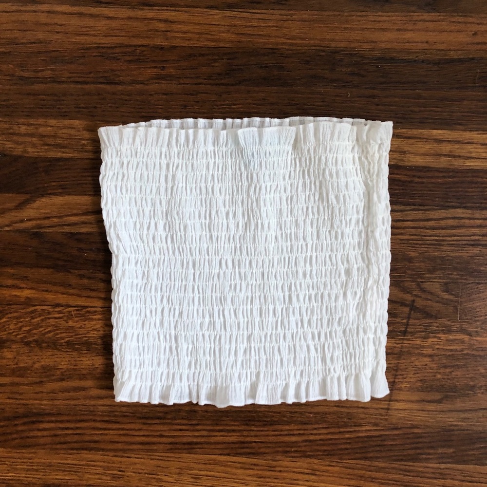 White tube top